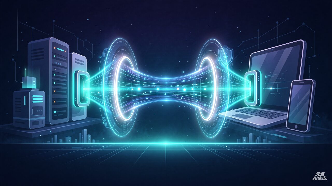 QuickQ 稳定 VPN 加速 全平台私密连接 官网主视觉